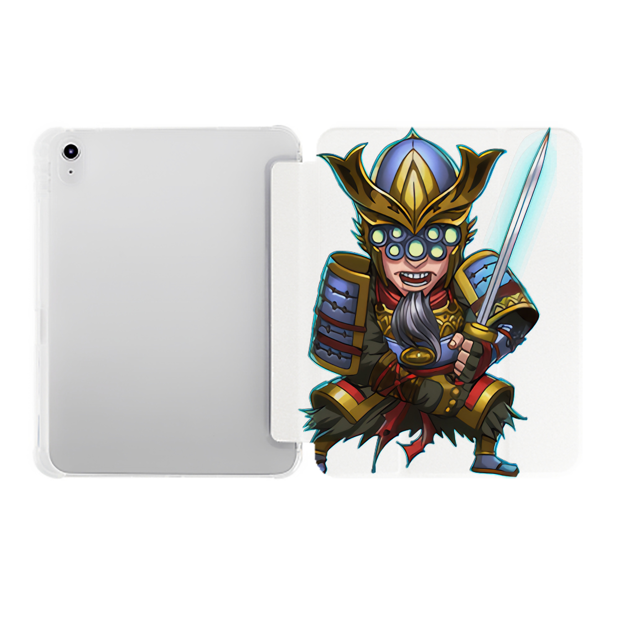 （画像用） リーグ・オブ・レジェンド League of Legends LOL IPad ケース ペン収納付き 三つ折りスタンド PUレザー×シリコン 対応機種9.5/10.5/10.9インチ